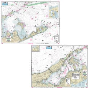 Captain Segull's Nautical Charts Montauk & Peconic Bays, NY